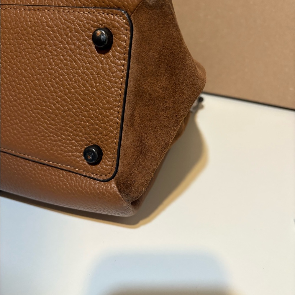 Coach May Shoulder Bag with Snakeskin Detail 4612 - Picture 5 of 13